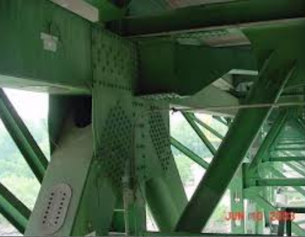 i35w gusset plate triangle brigde