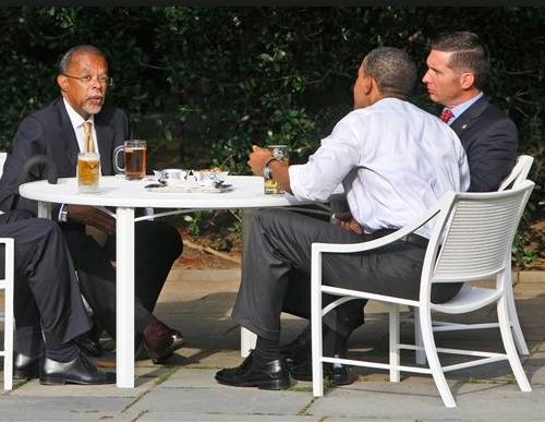 beer obama gates