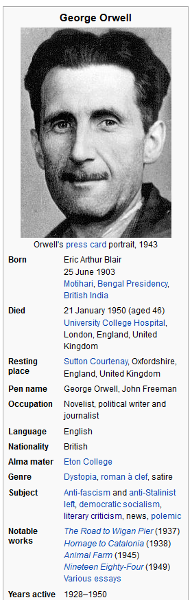 george orwell good 999