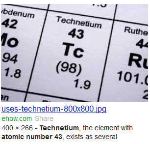 technetium 43 atomic